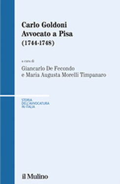copertina Carlo Goldoni avvocato a Pisa (1744-1748)
