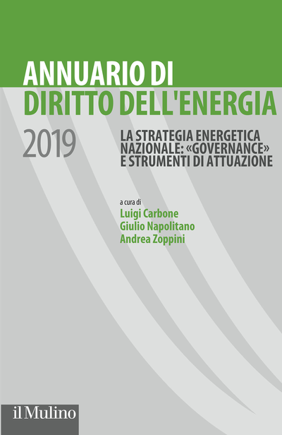 Cover Annuario di Diritto dell'energia 2019