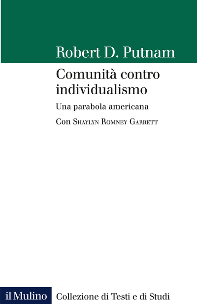 Cover Comunità contro individualismo